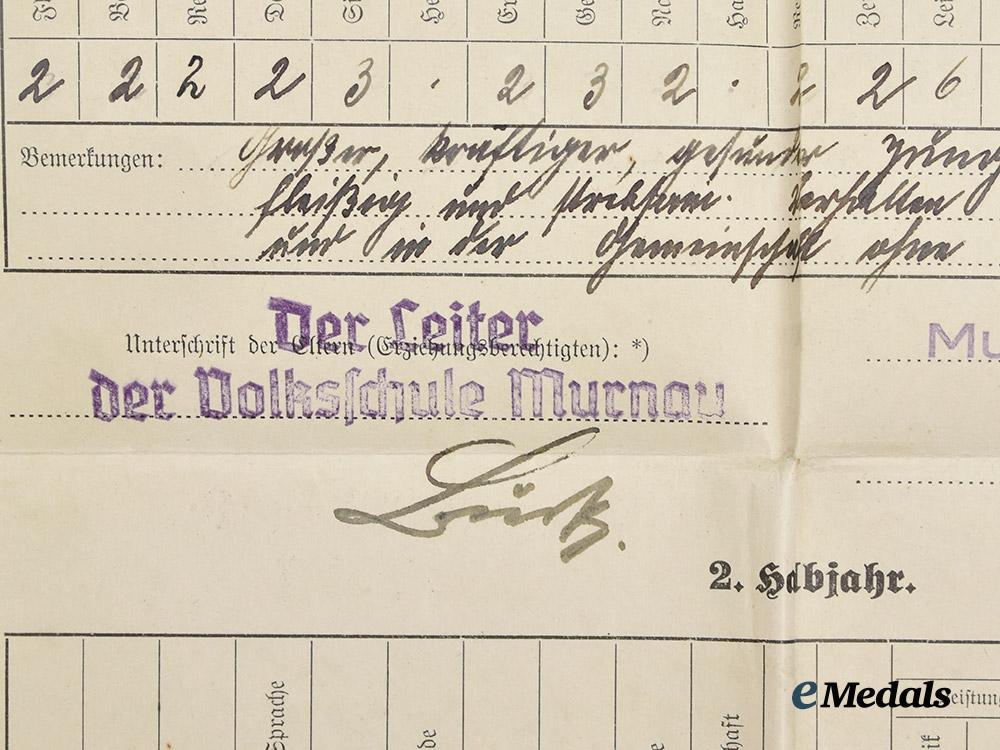 germany,_kriegsmarine._a_gebührnisbuch_and_documents_to_leo_lang,_youth_conscript_serving_in_naval_region_norway___m_n_c9079
