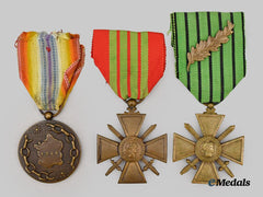France, Republic. A Lot of Three Second War Medals