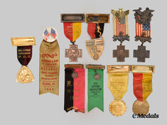 United States. A Lot of 10 Assorted Unofficial Medals