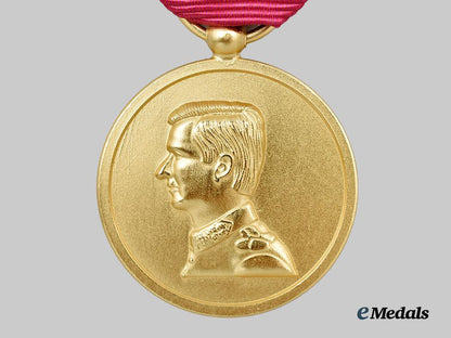 belgium,_kingdom._a_long_service_medal_for_royal_donation_services___m_n_c9107