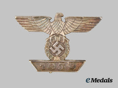 Germany, Wehrmacht. A 1939 Clasp to the Iron Cross I Class, Type II, Unknown Maker Variant
