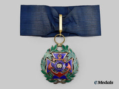 Cuba, Republic. An Order of Naval Merit, III. Class Officer, Jeweller Modified to II. Class Commander
