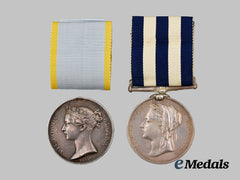 United Kingdom. An Egypt Campaign Medal & A Crimea Medal Pairing