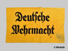 Germany, Wehrmacht. A Civilian Auxiliary’s Armband