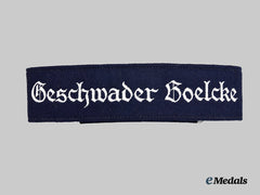 Germany, Luftwaffe. A Mint Geschwader Boelcke Enlisted Personnel Cuff Title
