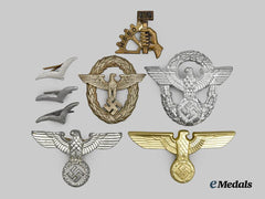 Germany, Third Reich. A Mixed Lot of Insignia