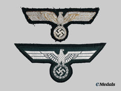Germany, Heer. A Pair of Officer-Grade Breast Eagles