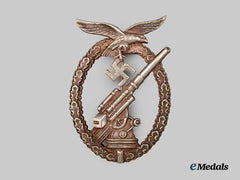 Germany, Luftwaffe. A Flak Badge, Unknown Maker Variant