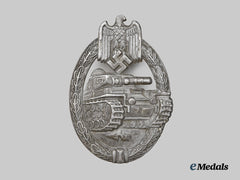 Germany, Wehrmacht. A Panzer Assault Badge, Silver Grade