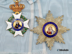Greece, Kingdom. An Order of the Redeemer, Grand Cross Set in Gold, by Bertrand