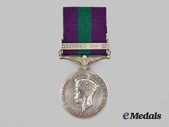United Kingdom. A General Service Medals for Palestine to TPR R.E Rutledge