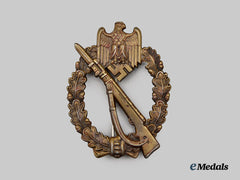 Germany, Wehrmacht. An Infantry Assault Badge, Bronze Grade, AS-Marked