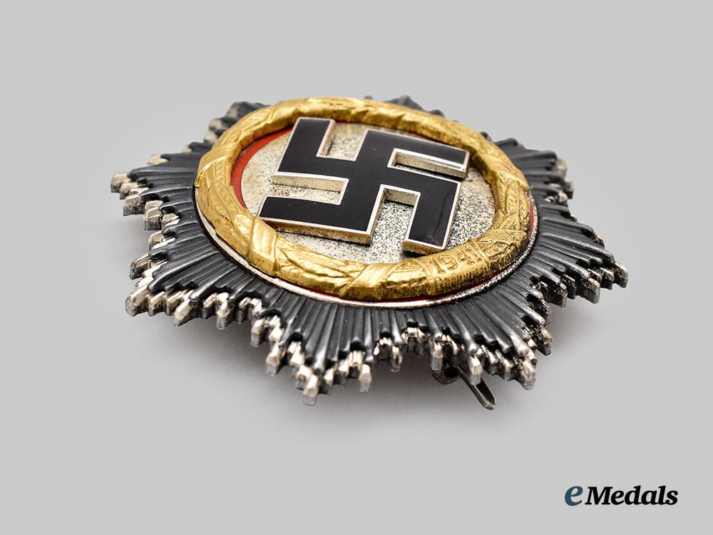 germany,_federal_republic._a_german_cross_in_gold,_early_exhibition_example_by_rudolf_souval___m_n_c9328