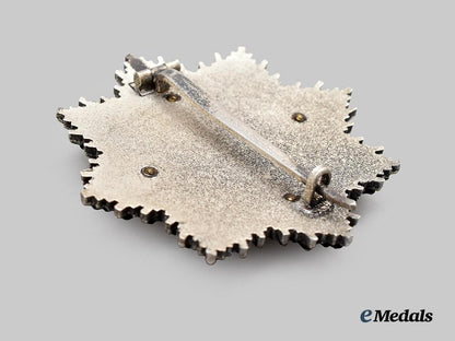 germany,_federal_republic._a_german_cross_in_gold,_early_exhibition_example_by_rudolf_souval___m_n_c9330