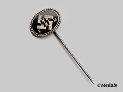 Germany, SS. A Sponsoring Member’s Lapel Pin, by Deschler & Sohn