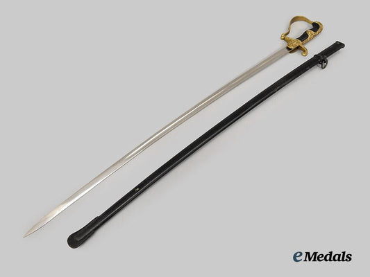 A WWII German Army officer's dress sword by Eickhorn, Solingen, with A WWII German Army officer's dress sword by Eickhorn, Solingen, with