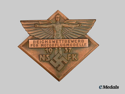 germany,_n_s_f_k._a1937_model_aircraft_competition_merit_plaque,_with_case_and_award_document___m_n_c9365