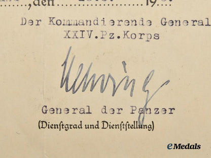 germany,_heer._a_pair_of_award_documents_to_hauptmann_der_reserve_karl_rapp,_panzer_troops___m_n_c9373