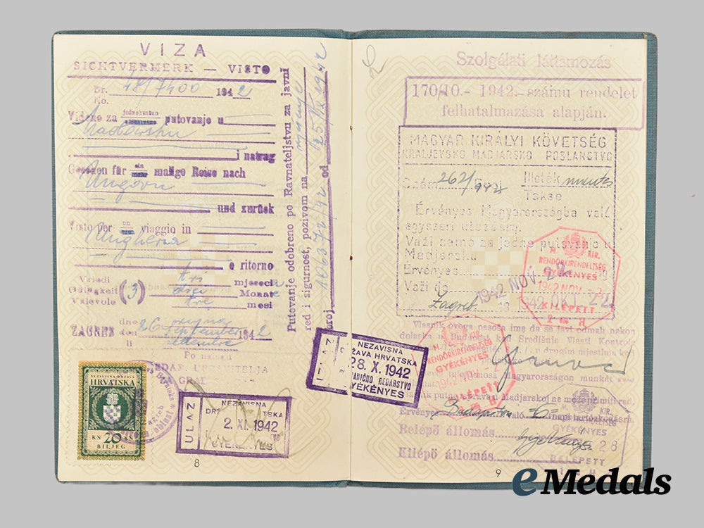 croatia,_independent_state._the_passport_of_general_milan_uzelac,_commander_of_the_austro-_hungarian_air_force___m_n_c9400