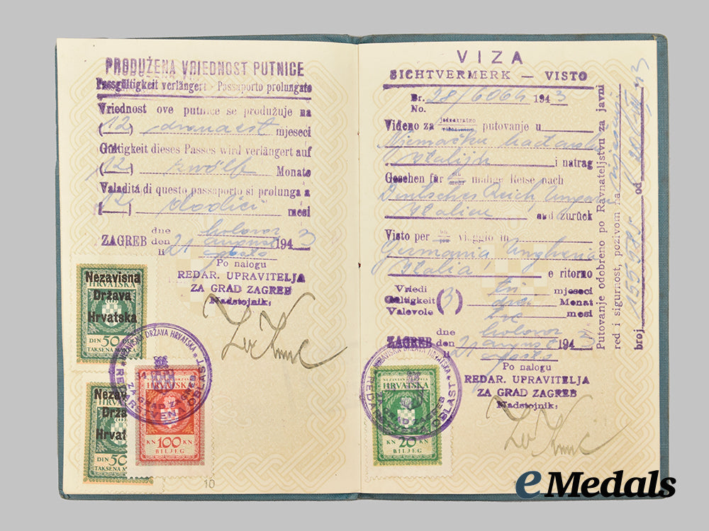 croatia,_independent_state._the_passport_of_general_milan_uzelac,_commander_of_the_austro-_hungarian_air_force___m_n_c9401