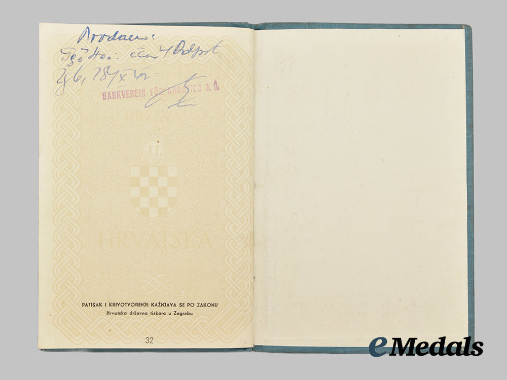 croatia,_independent_state._the_passport_of_general_milan_uzelac,_commander_of_the_austro-_hungarian_air_force___m_n_c9402