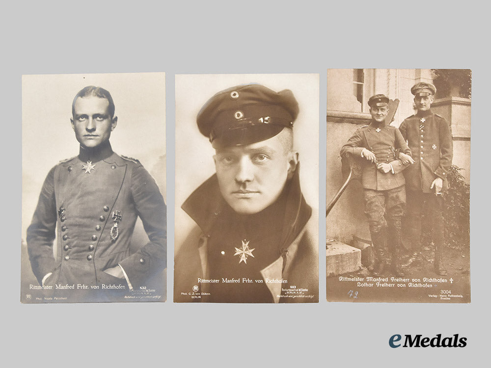 germany,_imperial._a_lot_of_postcards_depicting_manfred_von_richthofen___m_n_c9405