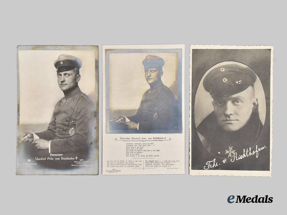 germany,_imperial._a_lot_of_postcards_depicting_manfred_von_richthofen___m_n_c9409