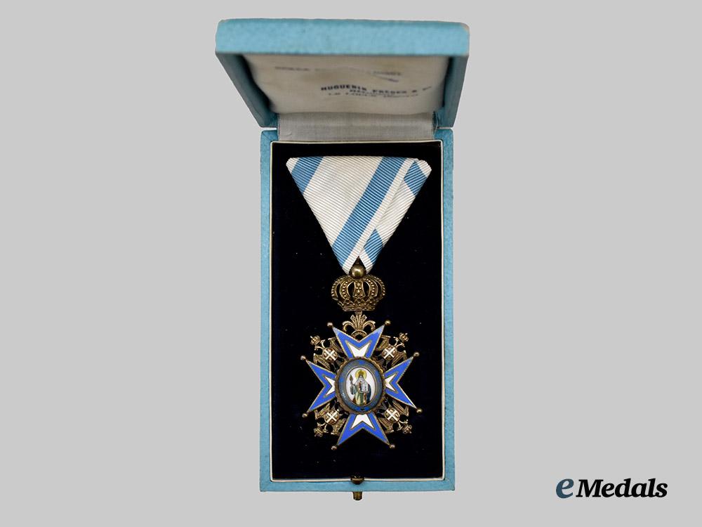 serbia,_kingdom._an_order_of_saint_sava,_i_v_class_with_case,_by_huguenin___m_n_c9413