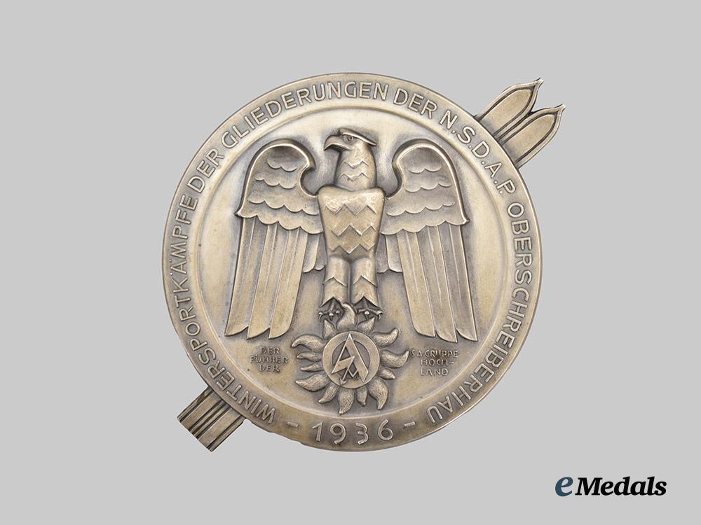 germany,_s_a._a1936_s_a-_gruppe_hochland_winter_sports_competition_victor’s_plaque,_with_case,_by_carl_poellath___m_n_c9415