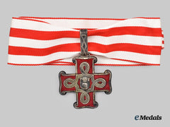 Croatia, Independent State. An Order of Merit, I Class Badge, Christian Version
