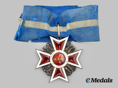 Romania, Kingdom. An Order of the Crown of Romania, III Class Commander, Civil Division, c.1900