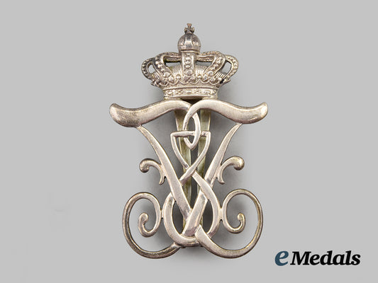 denmark,_kingdom._a_rare_king_frederick_v_i_i_i_crowned_monogram_badge,_c.1906-1912___m_n_c9451