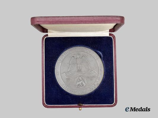 germany,_s_a._a1938_kempten_sports_competition_victor’s_medallion,_with_case,_by_carl_poellath___m_n_c9455