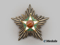 Morocco. An Order of the Ouissam Alaouite Grand Officer’s Star, French-made, c. 1950