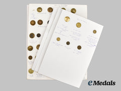 United Kingdom. A Collection of Regmental and Military Buttons