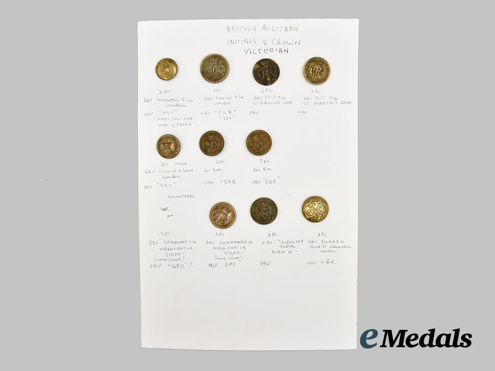 united_kingdom._a_collection_of_regmental_and_military_buttons___m_n_c9514