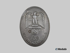 Germany, Third Reich. A Reichsnährstand 40-Year Long Service Award