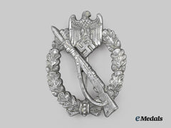 Germany, Wehrmacht. An Infantry Assault Badge, Silver Grade, by Friedrich Orth