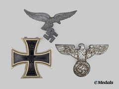 Germany, Imperial; Germany, Third Reich. A 1914 Iron Cross I Class, with Cap Insignia