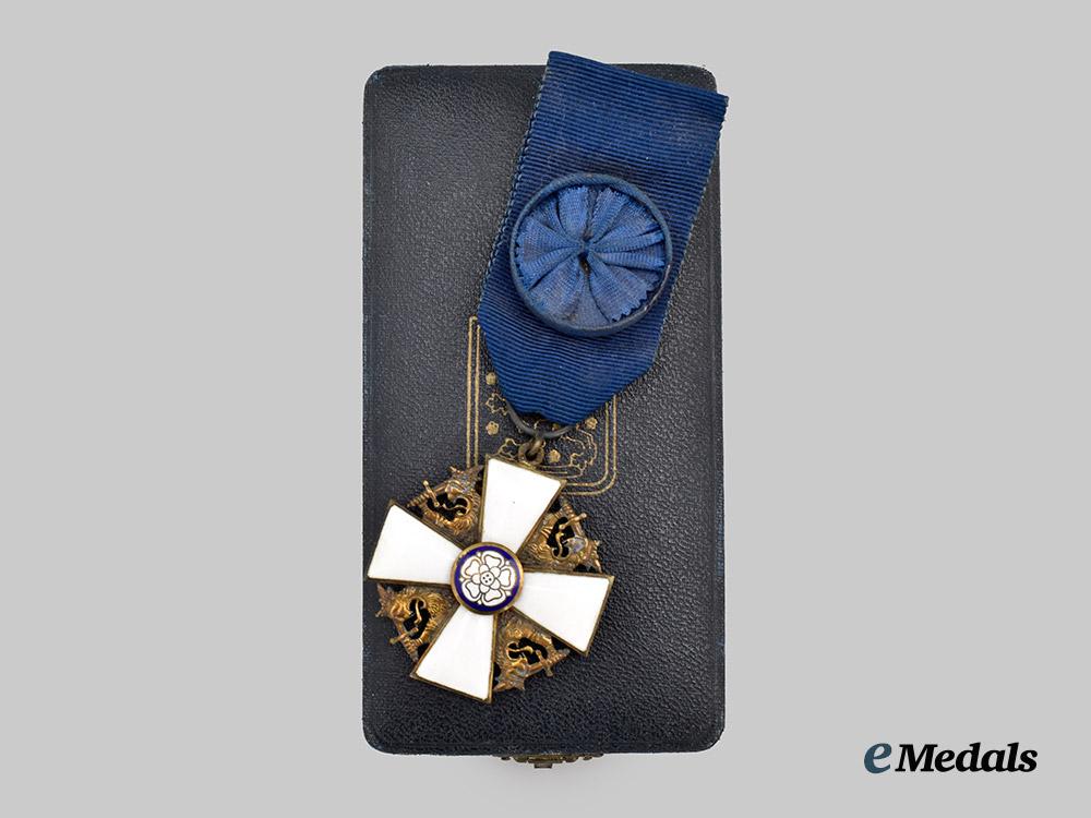 finland._an_order_of_the_white_rose,_officer_cross_by_tillander,_with_case___m_n_c9572