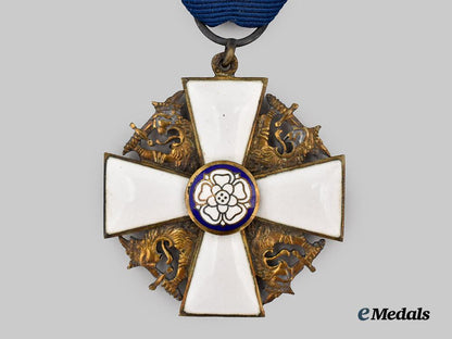 finland._an_order_of_the_white_rose,_officer_cross_by_tillander,_with_case___m_n_c9574