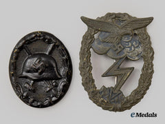 Germany, Wehrmacht. A Pair of Service Badges