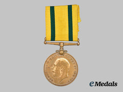 United Kingdom. A Territorial Force War Medal, Welsh Regiment