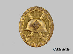 Germany, Wehrmacht. A Gold Grade Wound Badge, by the Vienna Mint