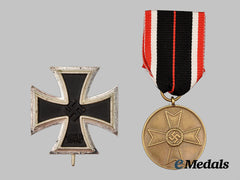 Germany, Wehrmacht. A Pair of Service Awards