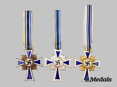 Germany, Third Reich. A Mixed Lot of Honour Crosses of the German Mother, All Grades
