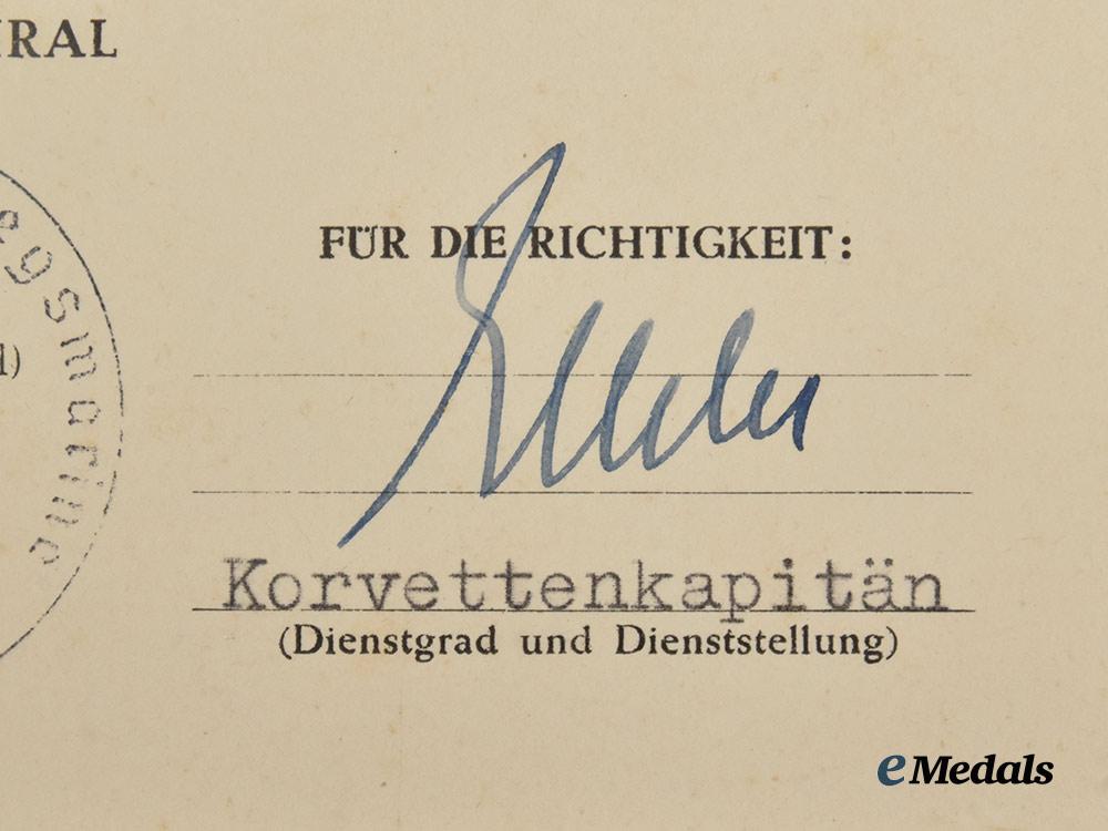 germany,_kriegsmarine._a_lot_of_award_documents_to_bezirkszollkommissar_hugo_rodaß___m_n_c9614