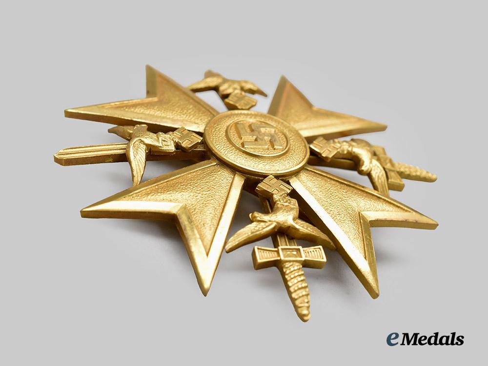 germany,_federal_republic._a_spanish_cross_with_swords,_gold_grade_by_rudolf_souval,_exhibition_example_c.1960___m_n_c9615