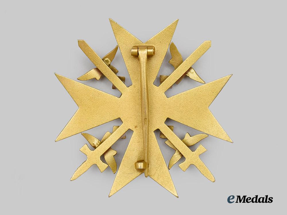 germany,_federal_republic._a_spanish_cross_with_swords,_gold_grade_by_rudolf_souval,_exhibition_example_c.1960___m_n_c9616