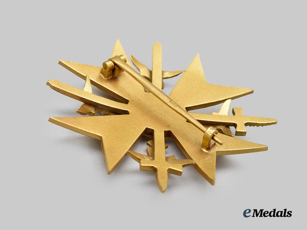 germany,_federal_republic._a_spanish_cross_with_swords,_gold_grade_by_rudolf_souval,_exhibition_example_c.1960___m_n_c9617